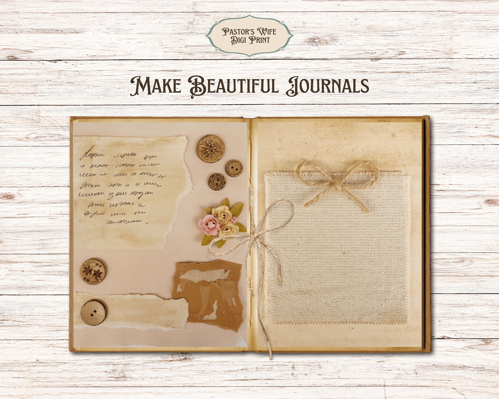 Printable Vintage Tape and Washi, Digital Instant Download, Vintage ...
