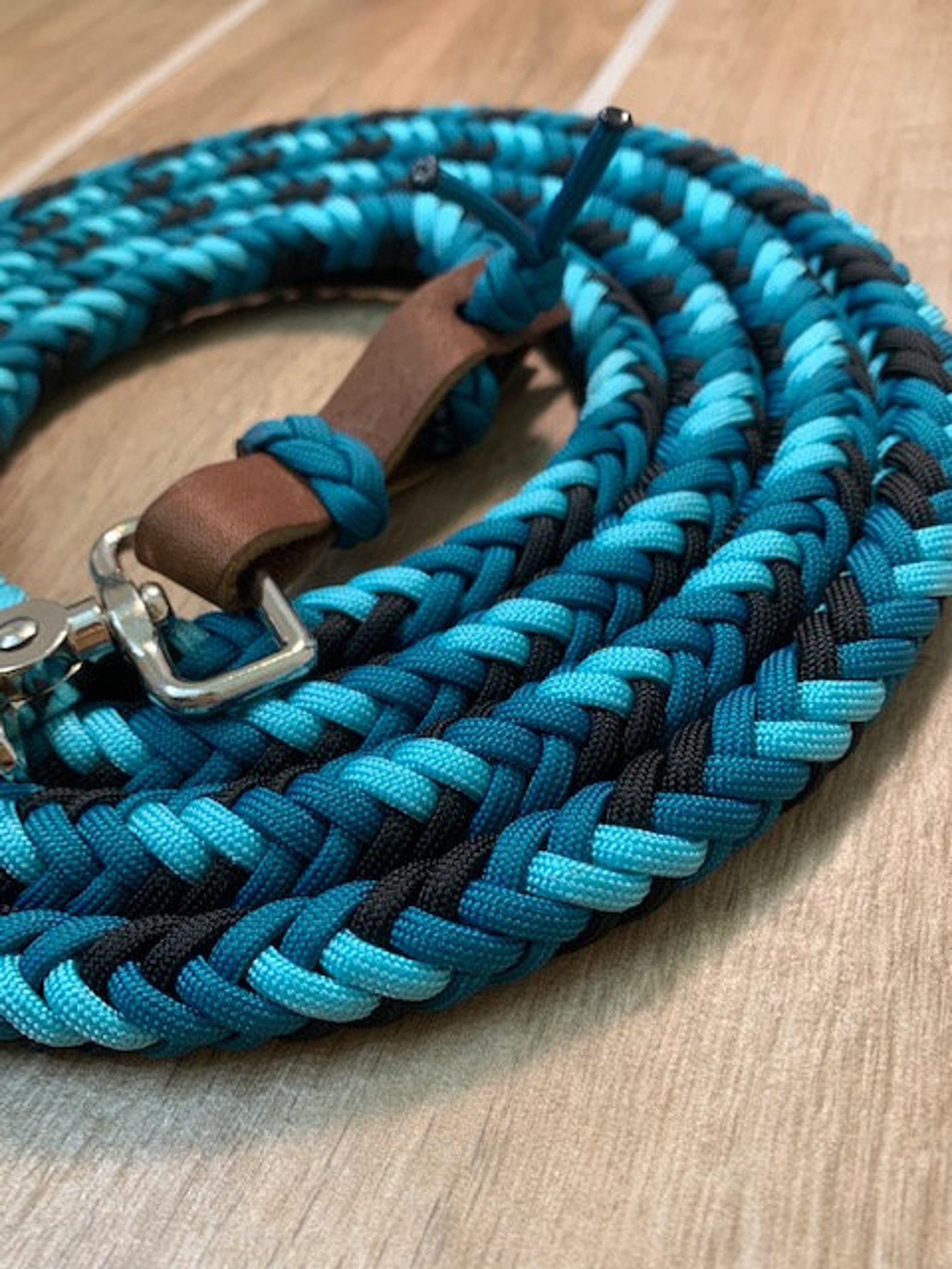 Paracord reins custom reins horse trail reins barrel racing Etsy