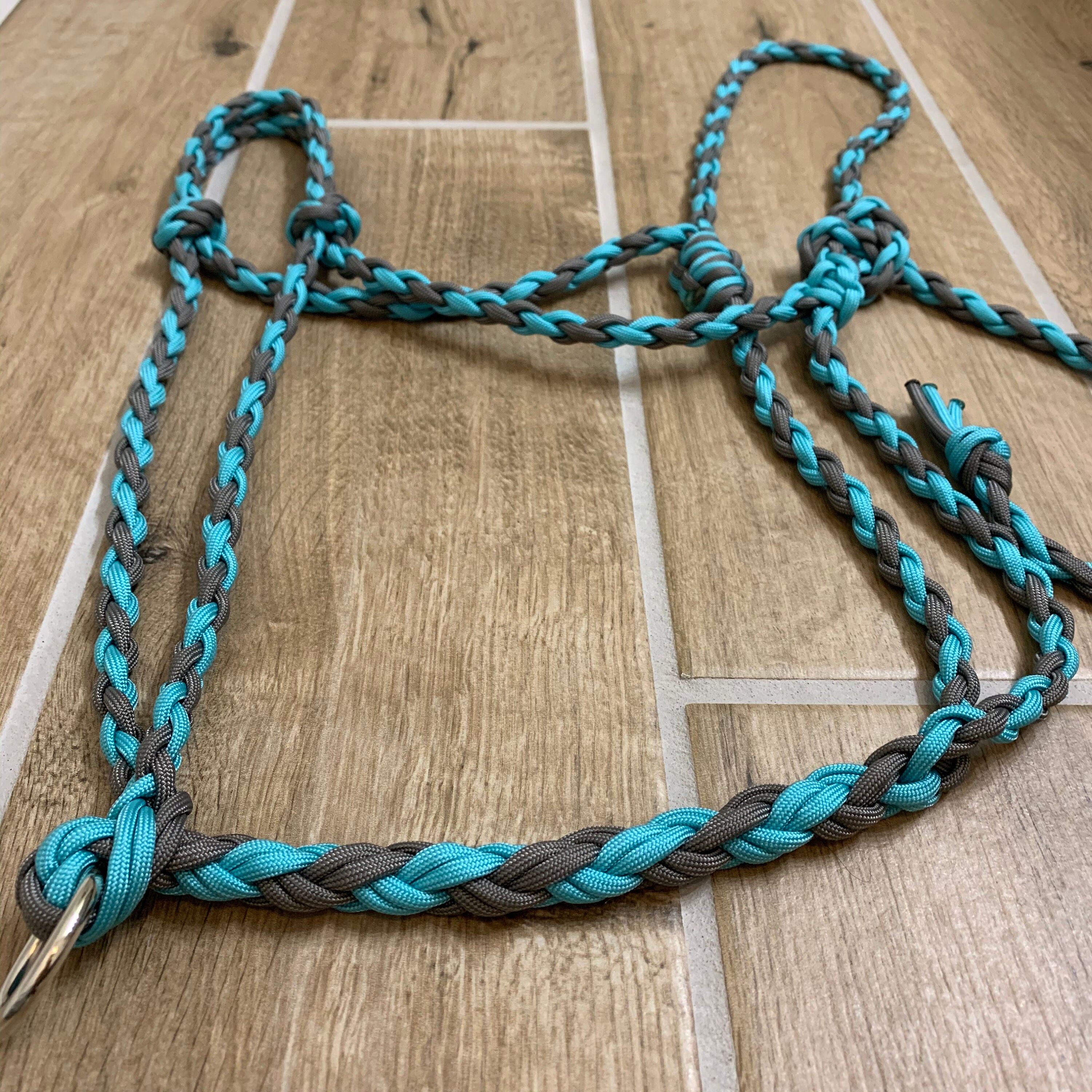 CUSTOM Braided Paracord Rope Halter Etsy