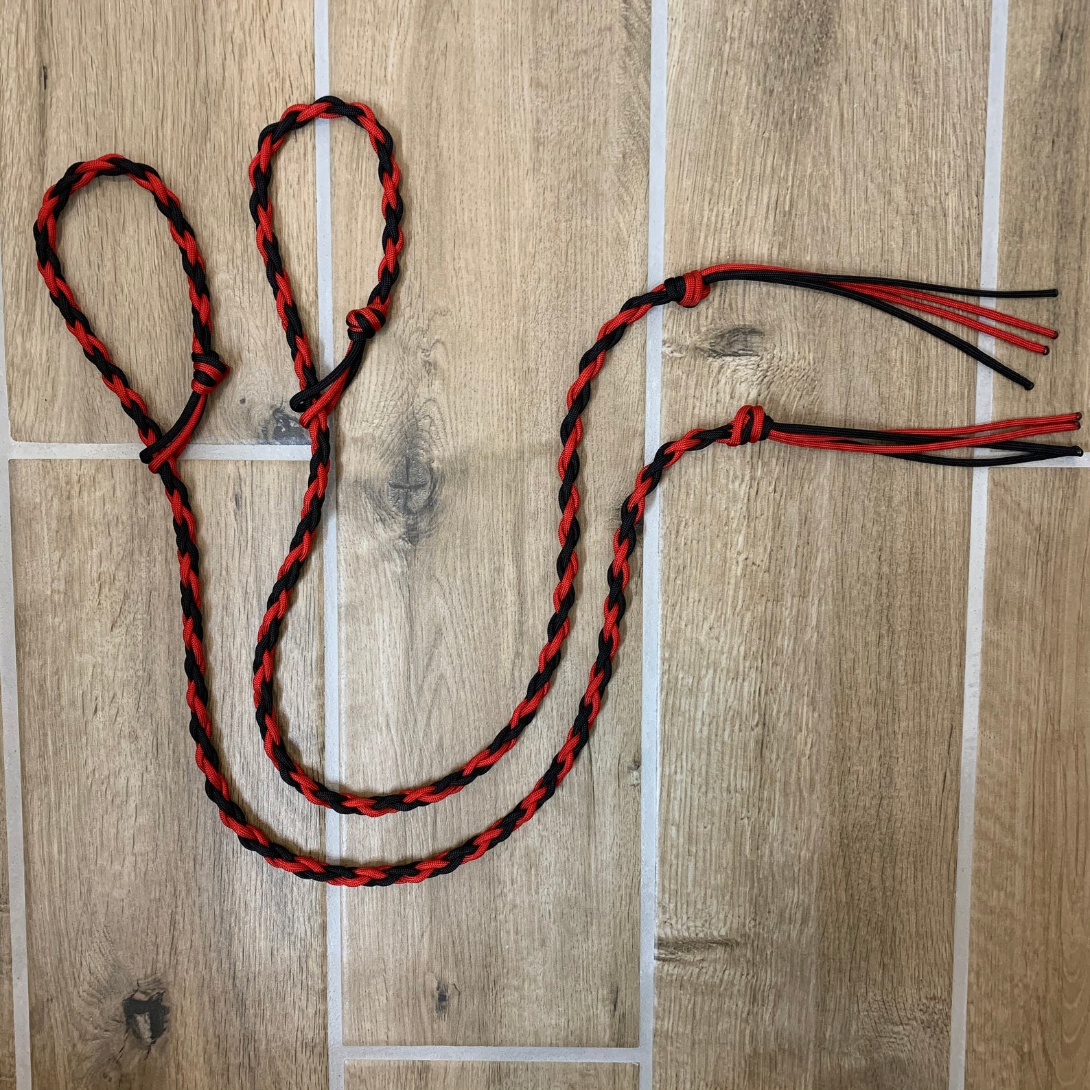 CUSTOM Long Paracord Over Under Whip Etsy