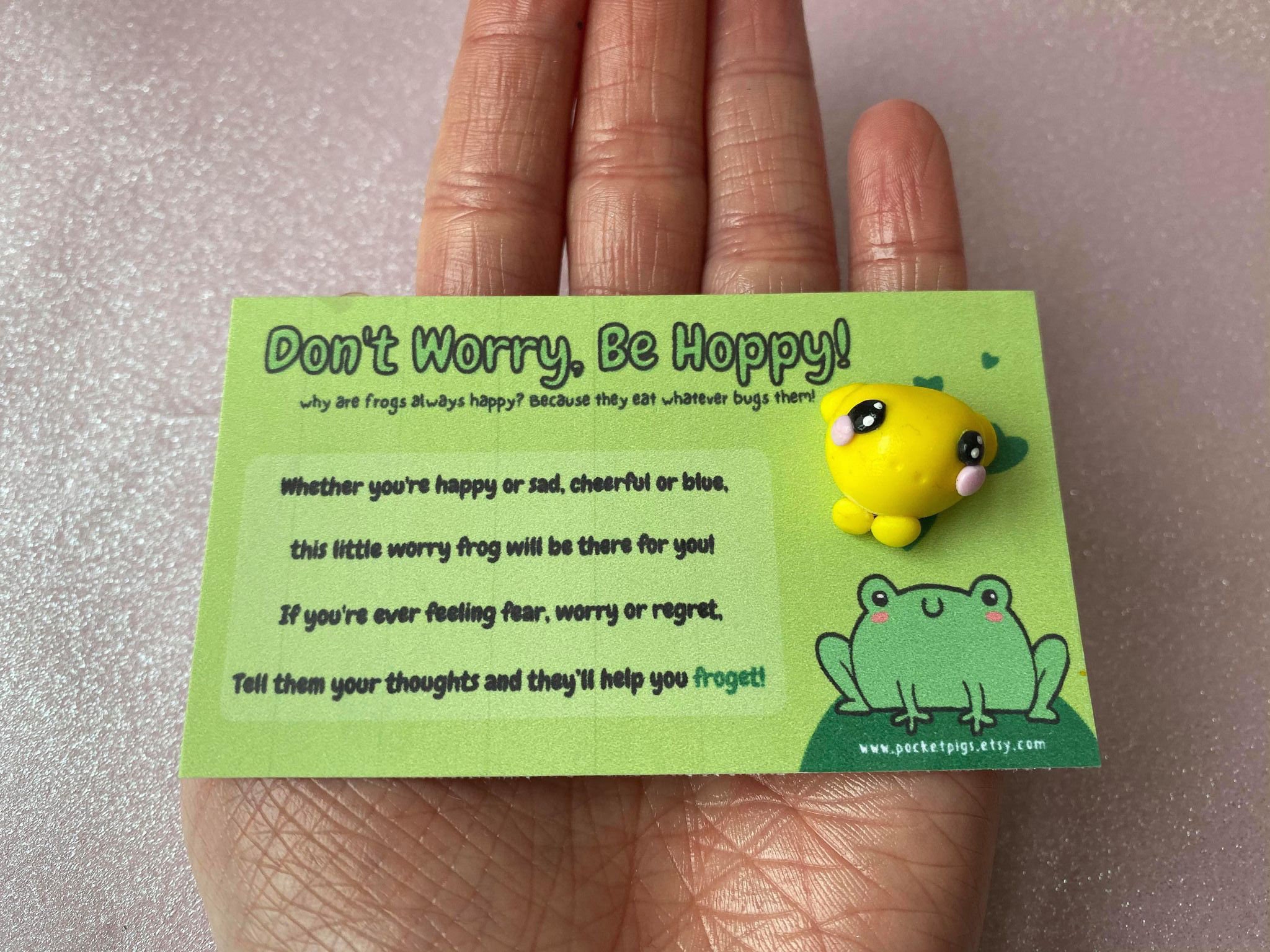 POSITIVE FROGS frog worry pet positivity gift send a hug Etsy POSITIVE FROGS frog worry pet positivity gift send a hug Etsy