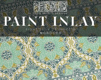 Morocco Paint Inlay by IOD - Iron Orchid Designs