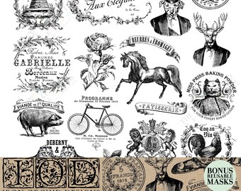 Antiquities Stamp by IOD - Iron Orchid Designs - Spring 2023 Release