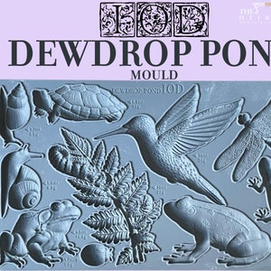 Dewdrop Pond Mould by IOD - Iron Orchid Designs - Spring 2023 Release
