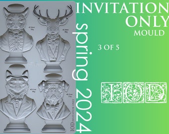 Invitation Only Mould by IOD - Iron Orchid Designs