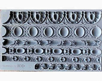 Trimmings 3 Decor Mould by IOD - Iron Orchid Designs