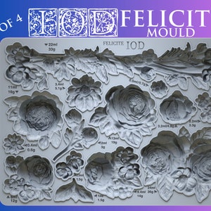 Felicite Mould by IOD - Iron Orchid Designs immagine 1
