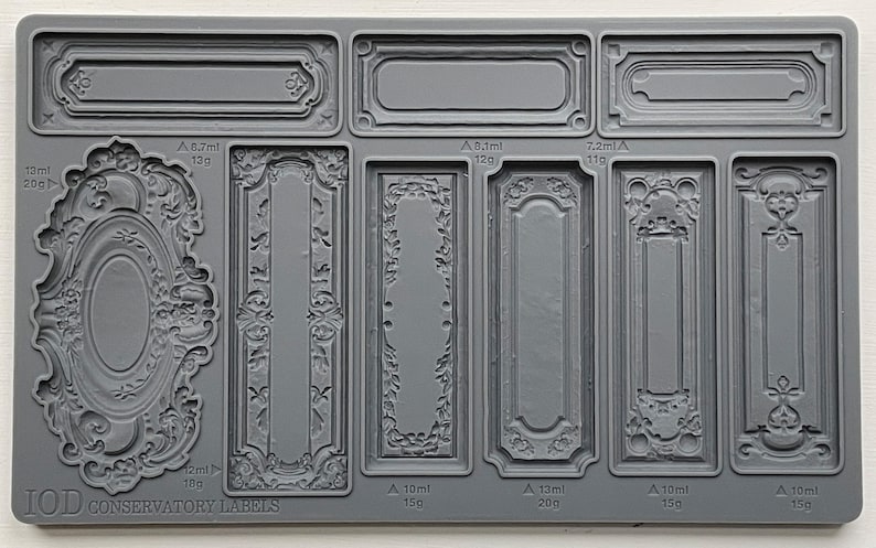 Conservatory Labels Mould by IOD Iron Orchid Designs image 5