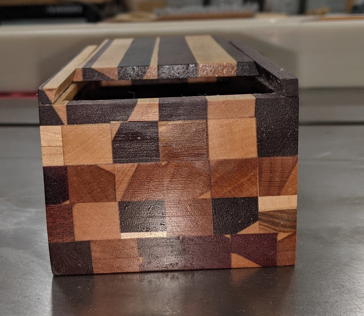 Caja de almacenamiento de madera artesanal | Etsy