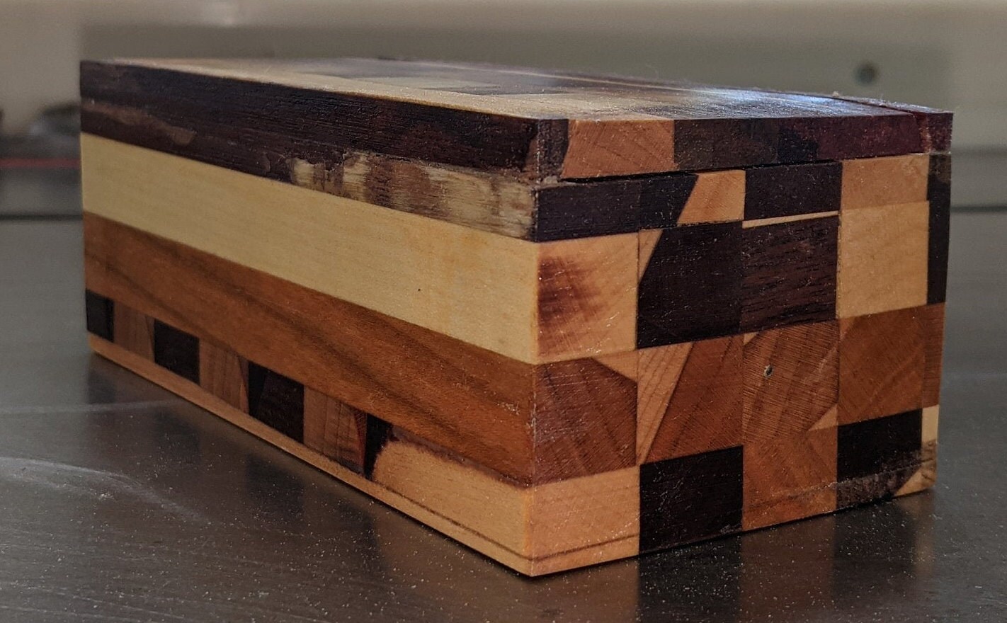 Caja de almacenamiento de madera artesanal | Etsy