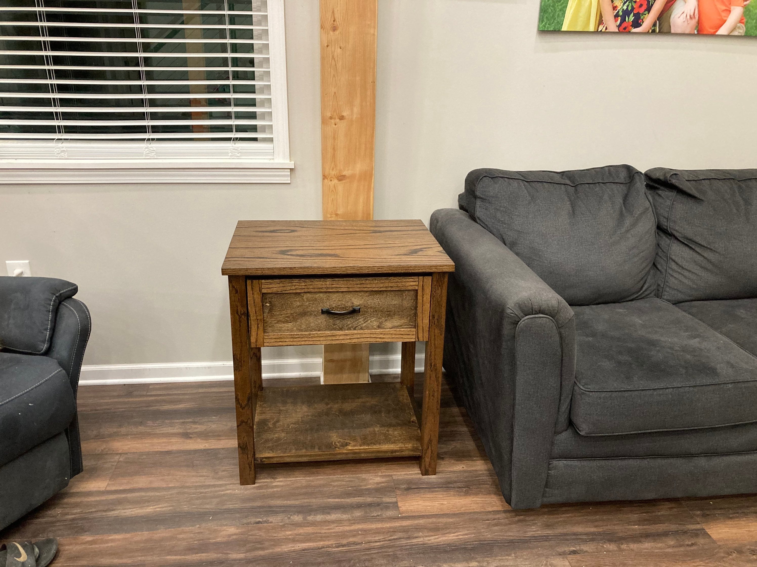 Night Stand Hidden Storage Gun Storage End Table Side Etsy