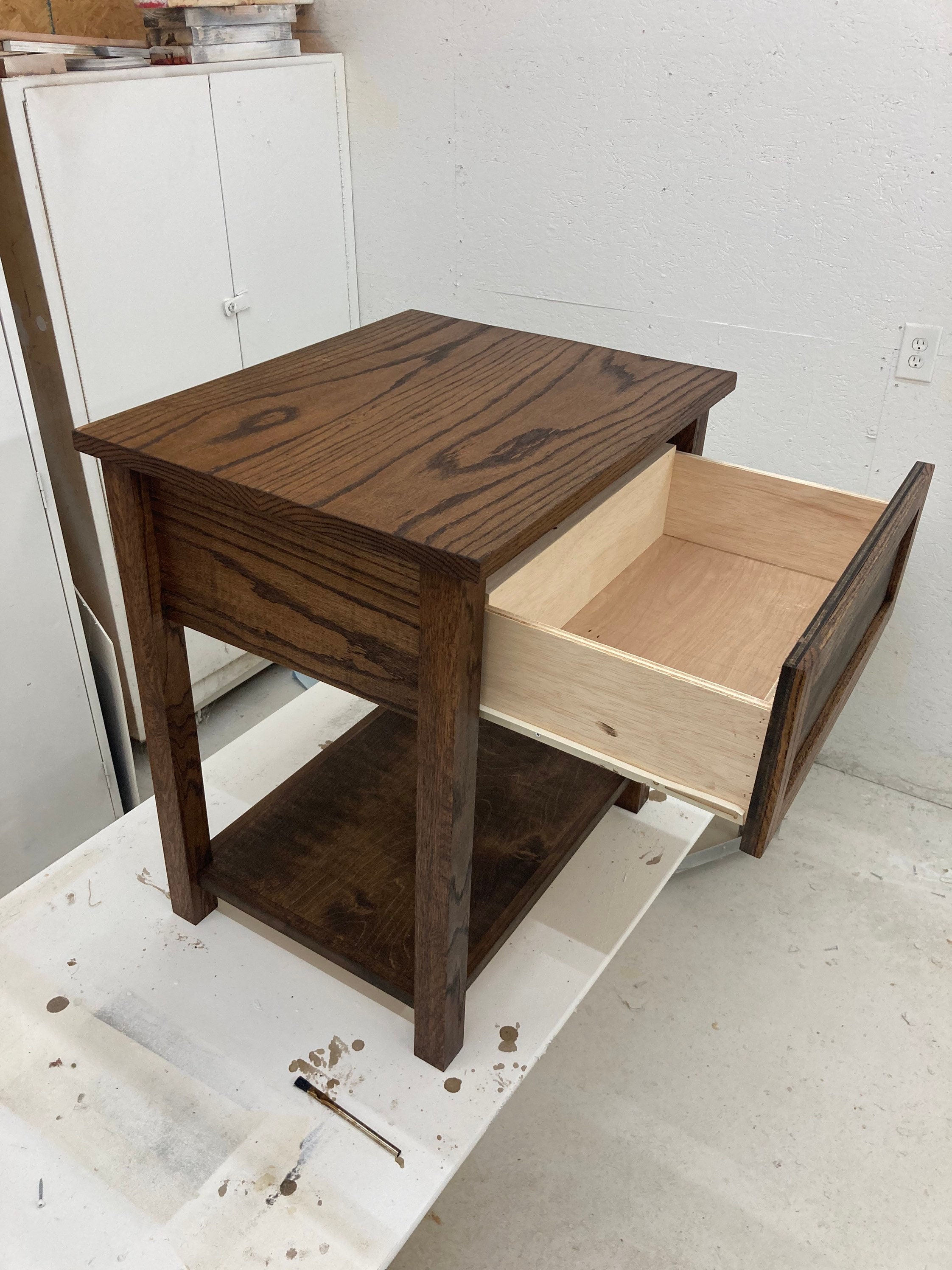 Night Stand Hidden Storage Gun Storage End Table Side Etsy