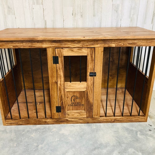 Antique Wood Dog Kennel Etsy