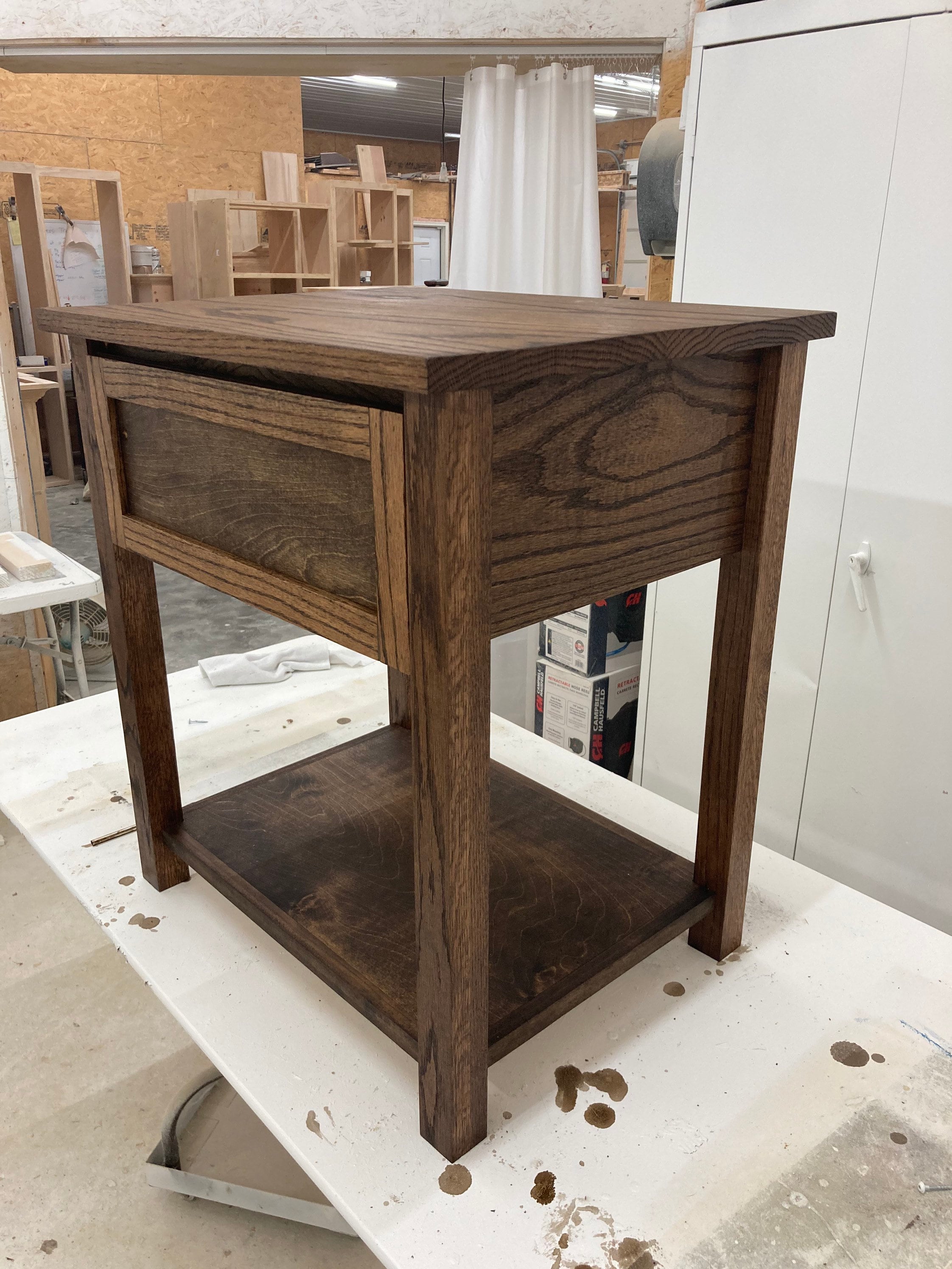 Night Stand Hidden Storage Gun Storage End Table Side Etsy