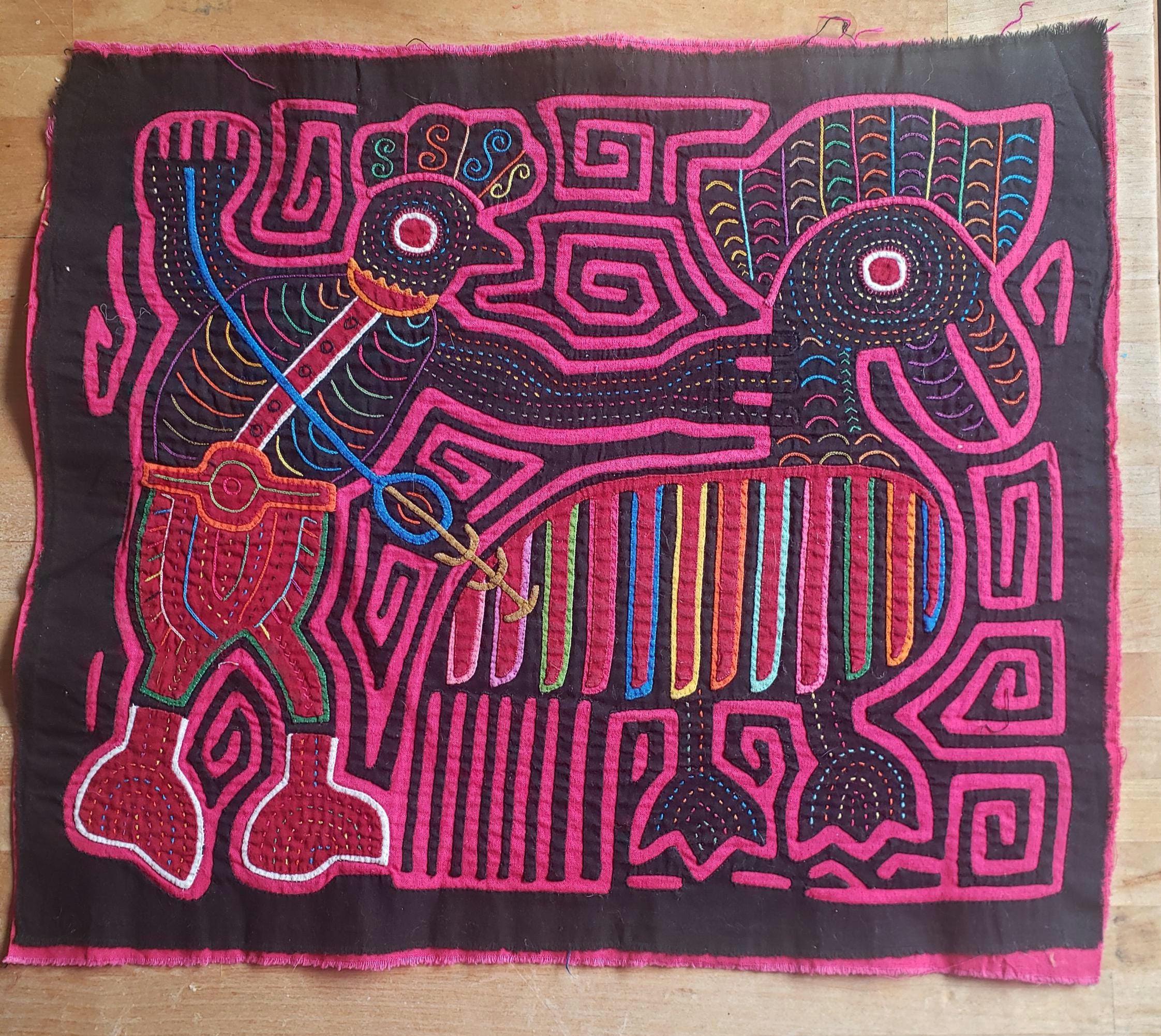 Vintage panama mola - Etsy 日本