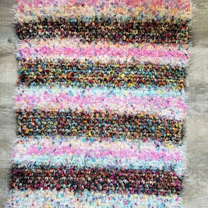Delightfully Crazy Fun Fur Retro Rug