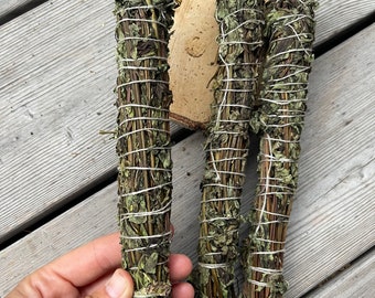 Bastoncino di menta fatto a mano - Detersione rituale