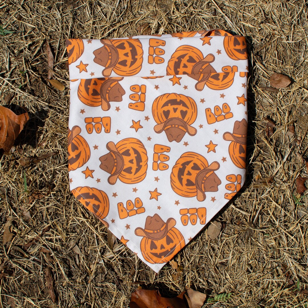 Boo Pumpkin Western Jack O Lantern Cowboy Hat Stars Boo - Etsy