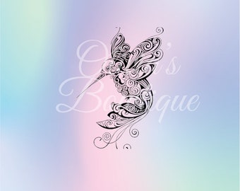 Download Hummingbird Mandala Etsy