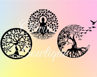 Download Tree Of Life Mandala Etsy
