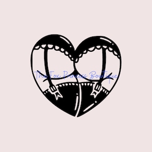 I heart you SVG