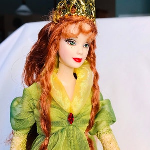2004 Legends of Ireland Barbie Faerie Queen Doll Excellent - Etsy