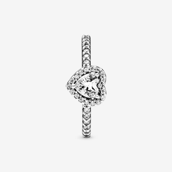 2022 Pandora Rings elevated Heart Ring 