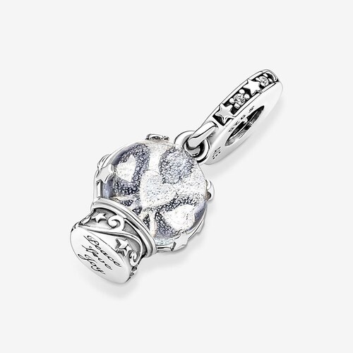 Charmssnow Globe Angel Dangle Charm 
