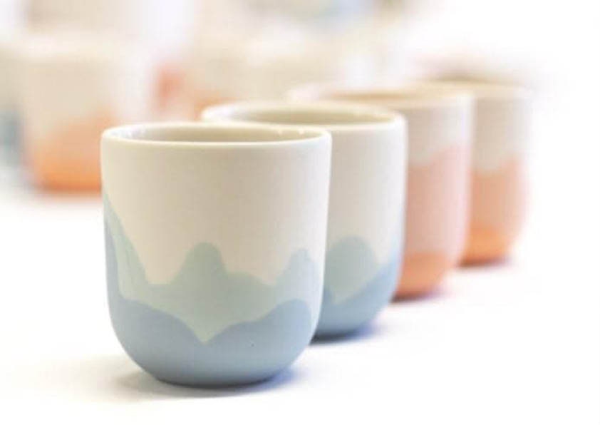 Tasse à Café Fabrication Artisanale en Porcelaine Vaisselle Céramique
