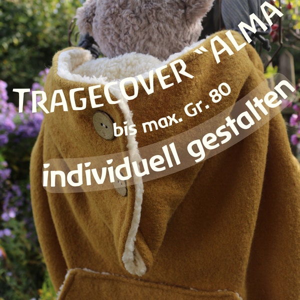 Individuelles Tragecover für Tragetuch und Babytrage - individuell nach deinen Wünschen