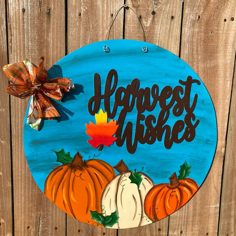 Fall Door Hanger - Etsy