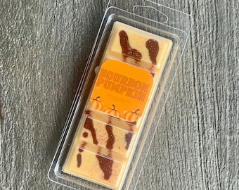 Bourbon Pumpkin Wax Melt | Fall Collection | Soy Wax Melts