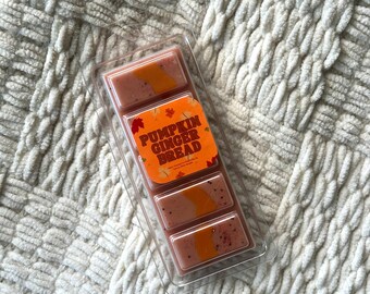 Pumpkin Gingerbread Wax Melt | Fall Collection | Soy Wax Melts