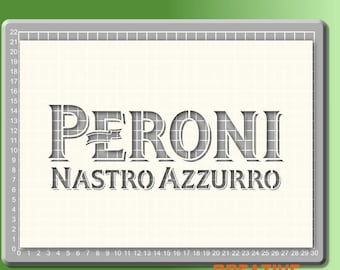 Plantilla Peroni --- mylar de 190 micras