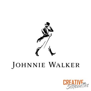 Johnnie Walker Whiskey Stencil --- 190 micron mylar image 3