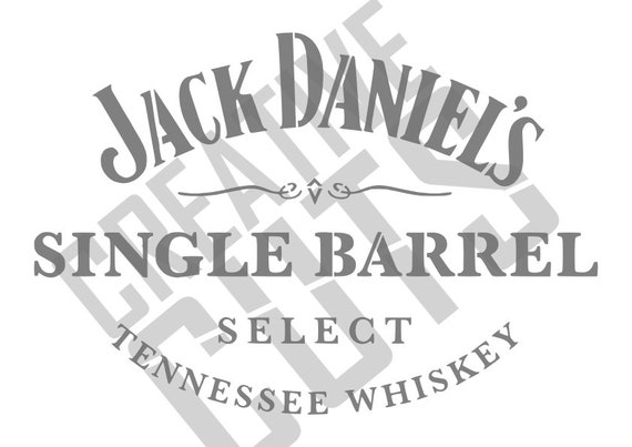 Jack daniels stencil large