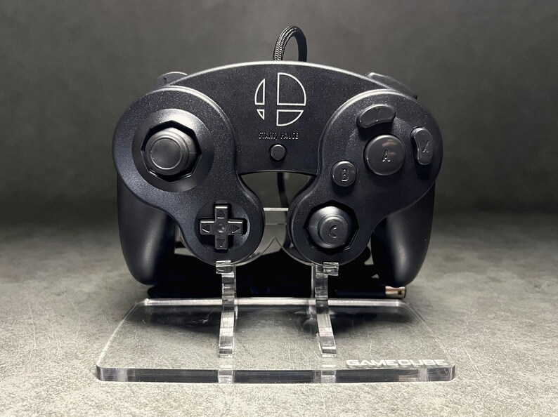 Custom Phob Black Gamecube Controller Etsy