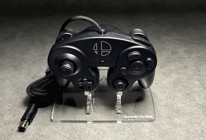 Custom Phob Black Gamecube Controller Etsy Canada