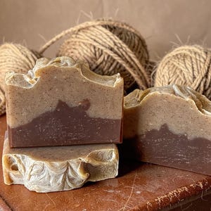 Mountain Man Soap, Cedarwood Essential Oil, Vegan Palm Free Soap Bar, Shampoo Bar, Fathers Day Gift, Gift for Him