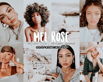 Mel Rose-presetpakket| 3 presets Lifestyle influencer-presets, Instagram, Lightroom Mobile Preset, populaire Lifestyle Blogger DNG