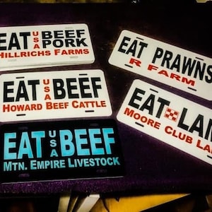 Custom License Plates/ Tags