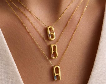 Personalized Birthstone Charms - One of a kind gift - Design your Necklace