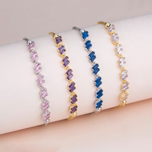Birthstone Bracelet - Custom Bracelet - Gift for Her - Birthday Gift - Personalized Gift - Mothers Day Gift - Gift for Women -Grandma Gifts