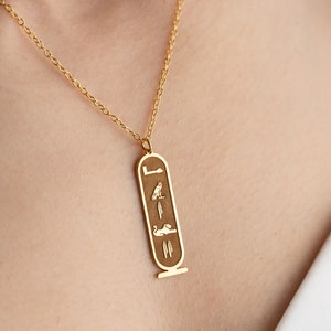 hieroglyph necklace