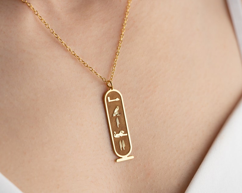 hieroglyph necklace