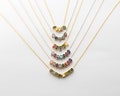 Personalized Birthstone Charms - One of a kind gift - Design your Necklace