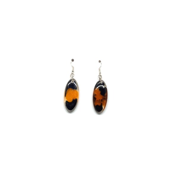 Oval Earrings Modern Resin Jewelry, Geometric Earrings, Suitable For Gift