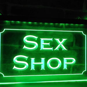 Sex Shop LED Neon Sign Illuminated Bondage Décor Adult Lights Naughty Light For Room