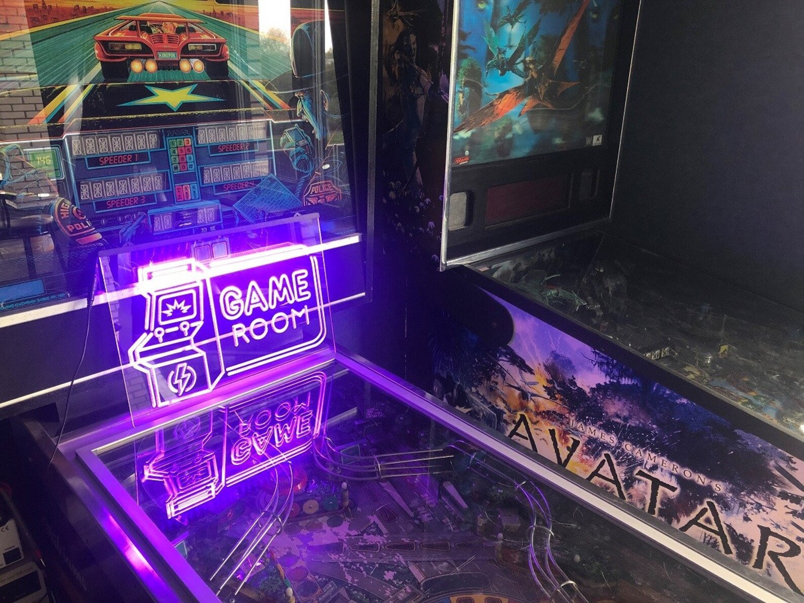 Arcade Sala de Juegos LED Neón Iluminado Signo Sala de Juegos | Etsy