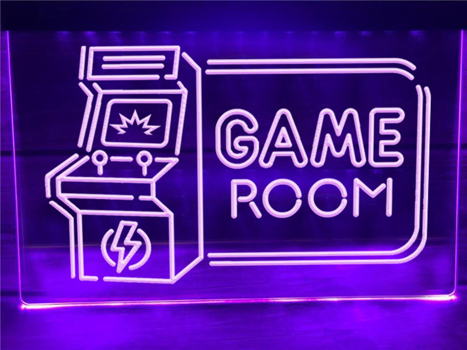 Gameroom Led Sign For Bedroom Decor